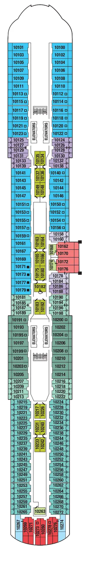 Deck 10 Celebrity Edge Deck 10