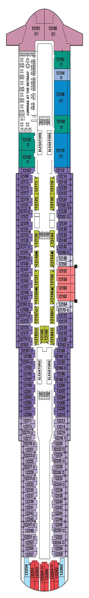 Deck 12 Celebrity Edge Deck 12