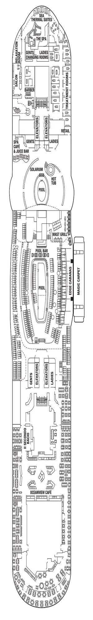 Deck 14 Celebrity Edge Deck 14