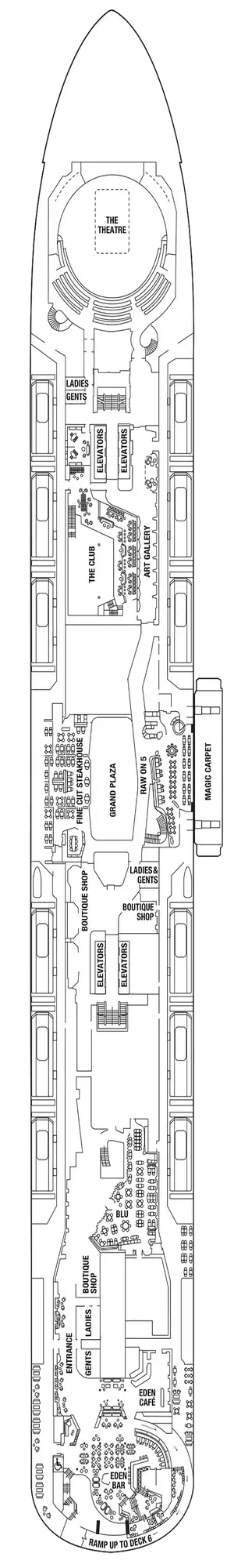 Deck 5 Celebrity Edge Deck 5