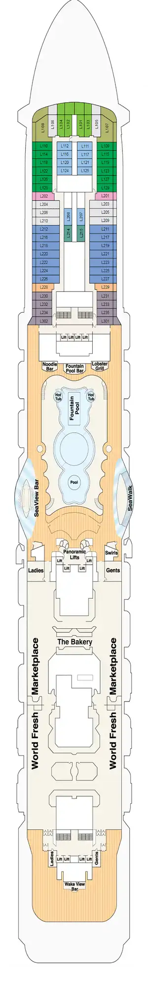 Majestic Princess Lido