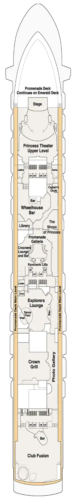 Crown Princess Promenade
