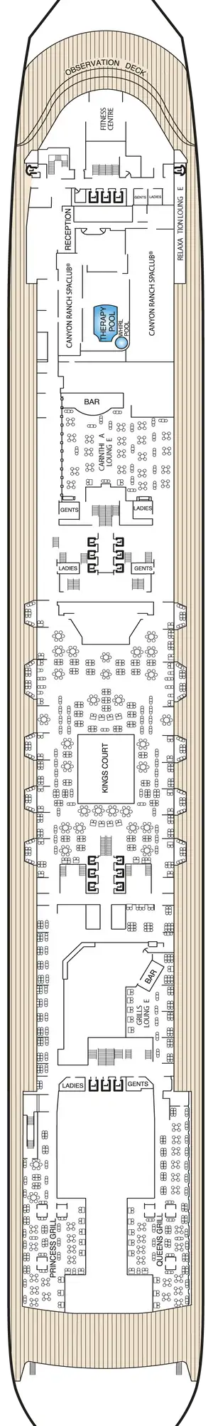 Queen Mary 2 Deck 7