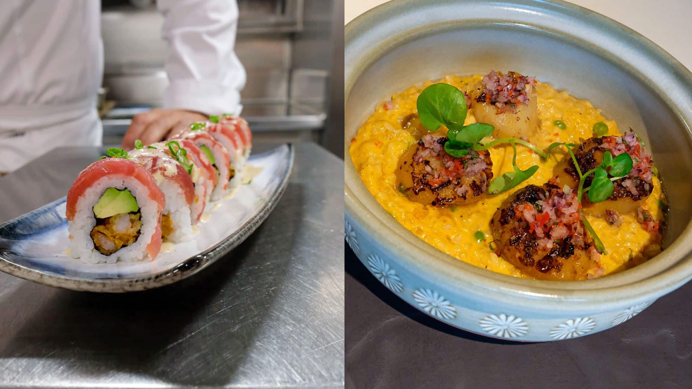 Red Ginger Nikkei dishes