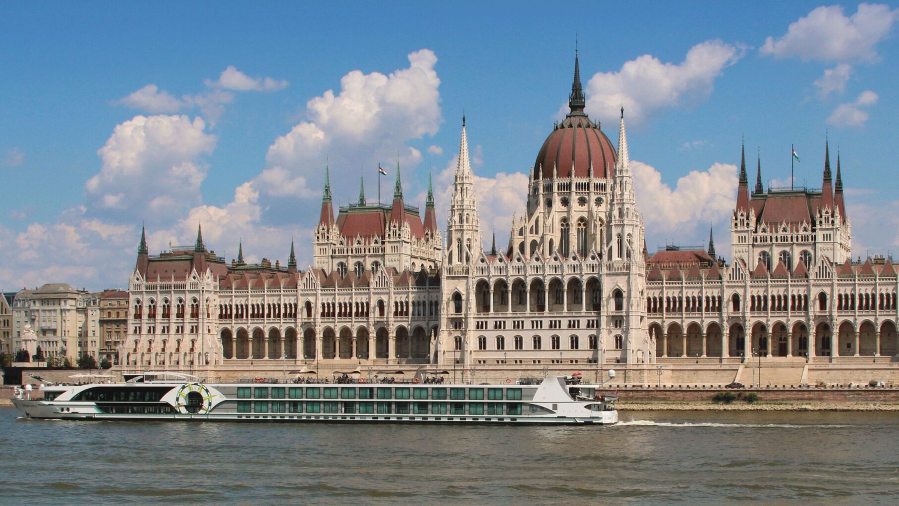 Tauck ship in Budapest