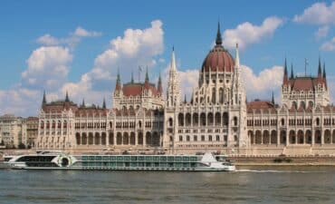 Tauck ship in Budapest