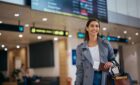 women in airport