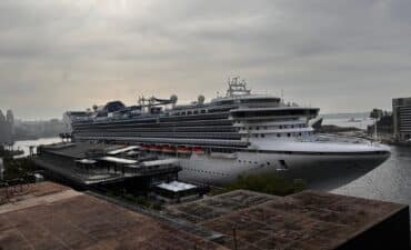 carnival adventure docked in sydney
