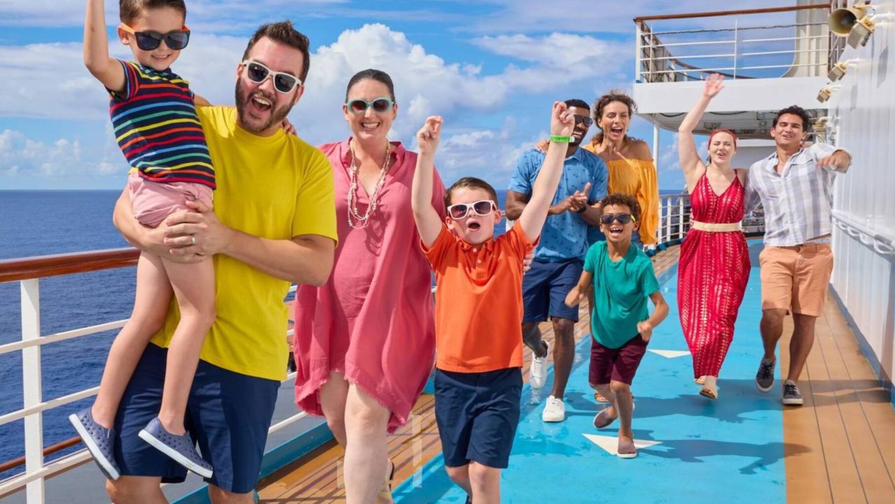 Carnival cruisers onboard