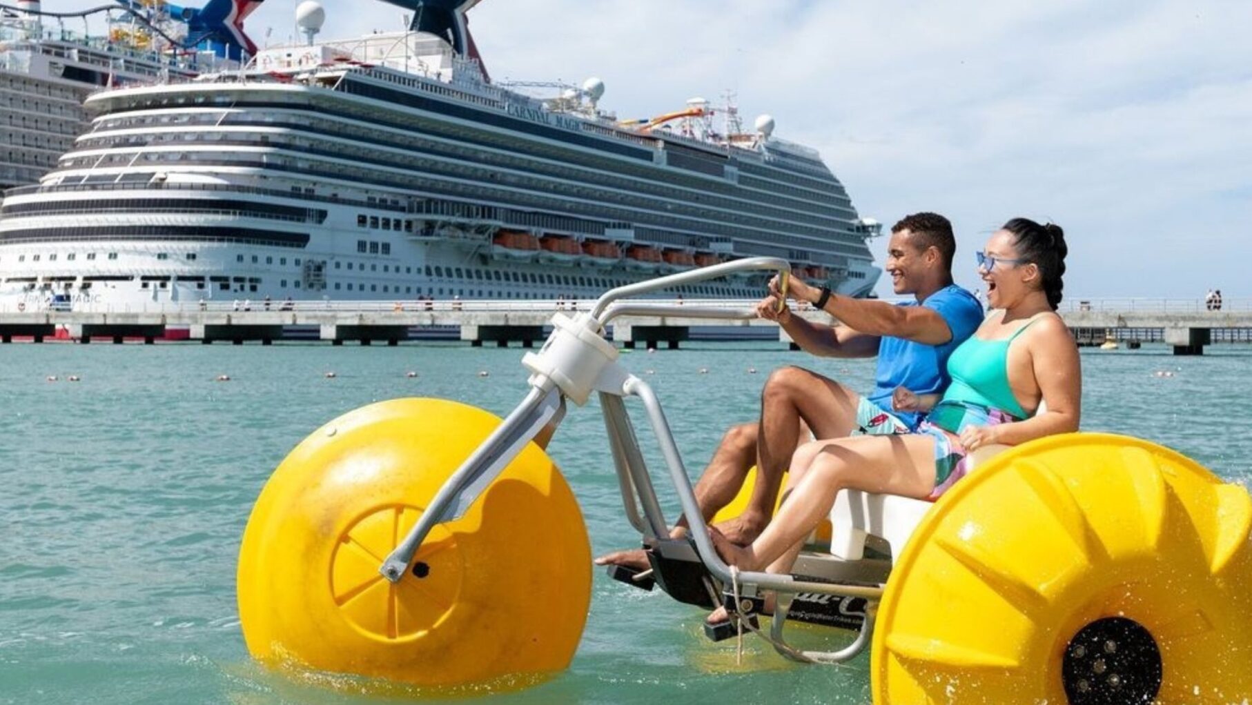 cruiser watersports near ship