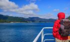 ship balcony milford sound