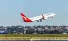 Qantas plane.