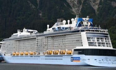 royal caribbean ship sails in alaska
