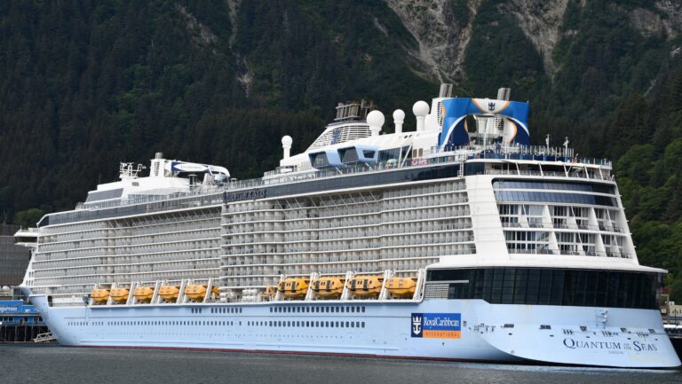 royal caribbean ship sails in alaska