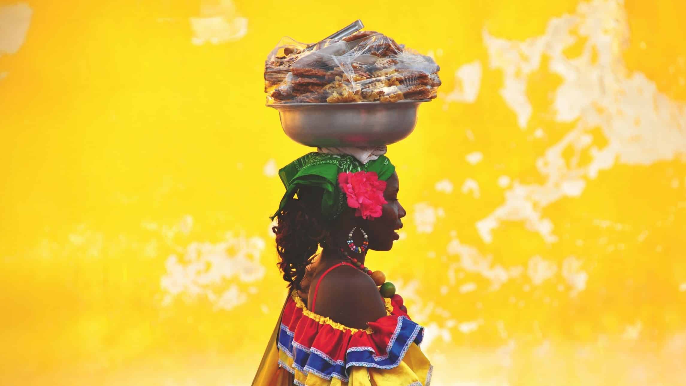 Woman in Colombia on expedition river cruising