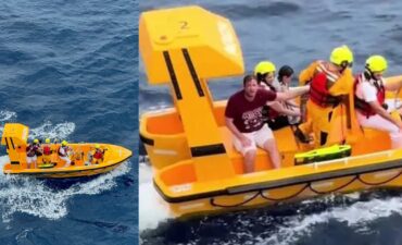 Father of child who went overboard on a Disney cruise