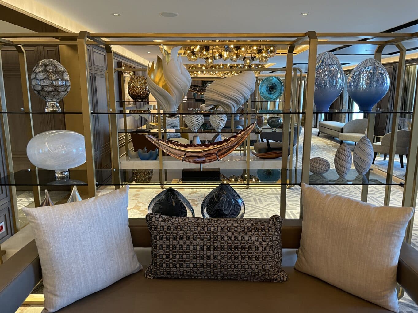 The Grand Lounge on Oceania Allura.