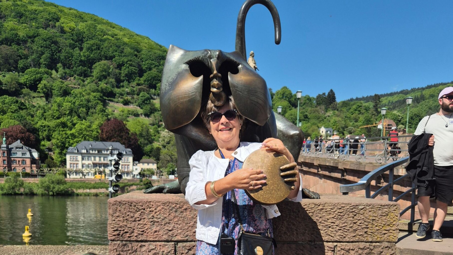 Jo on her Uniworld river cruise