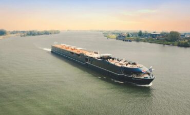The APT Solara on the Danube