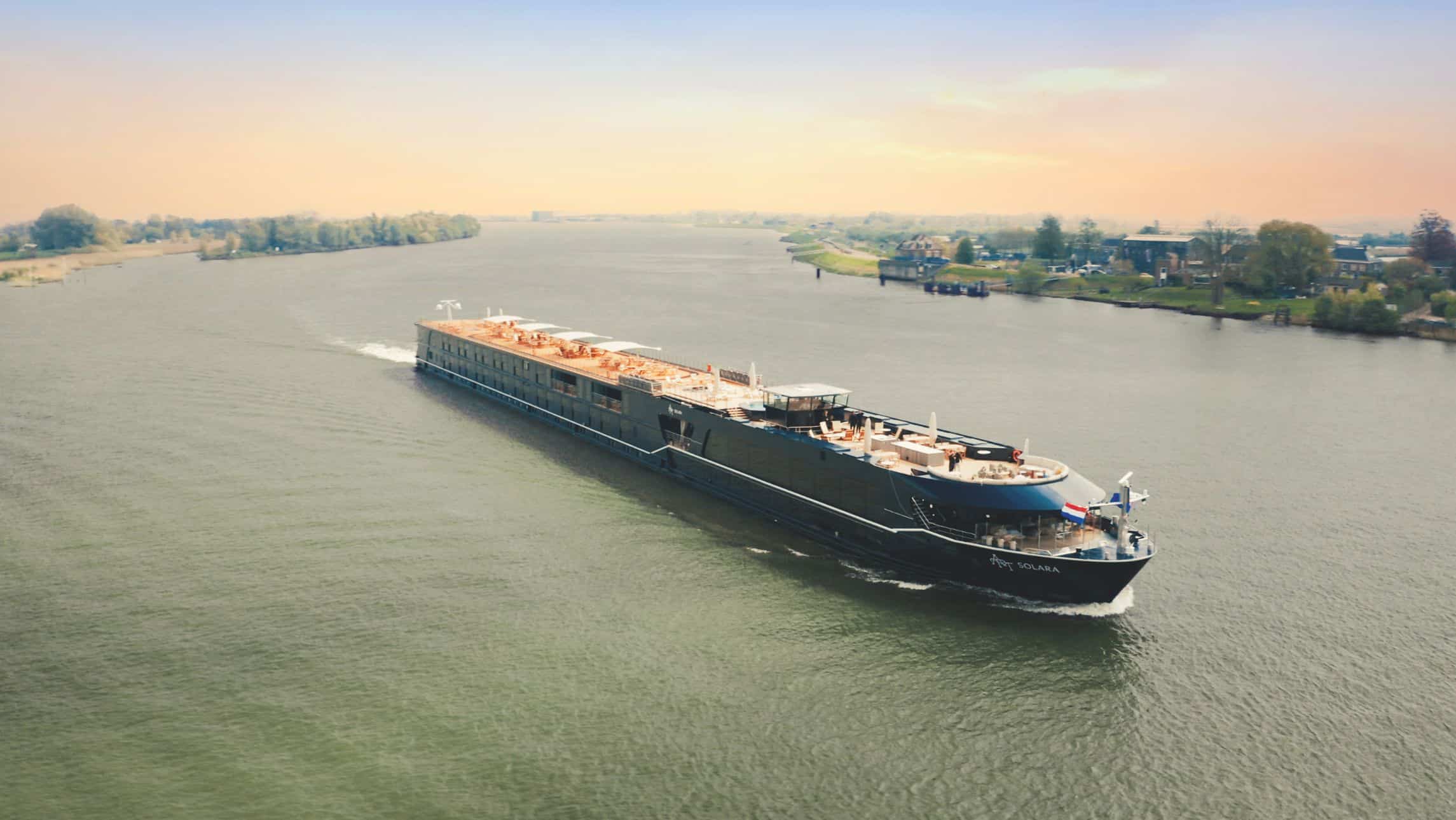 The APT Solara on the Danube