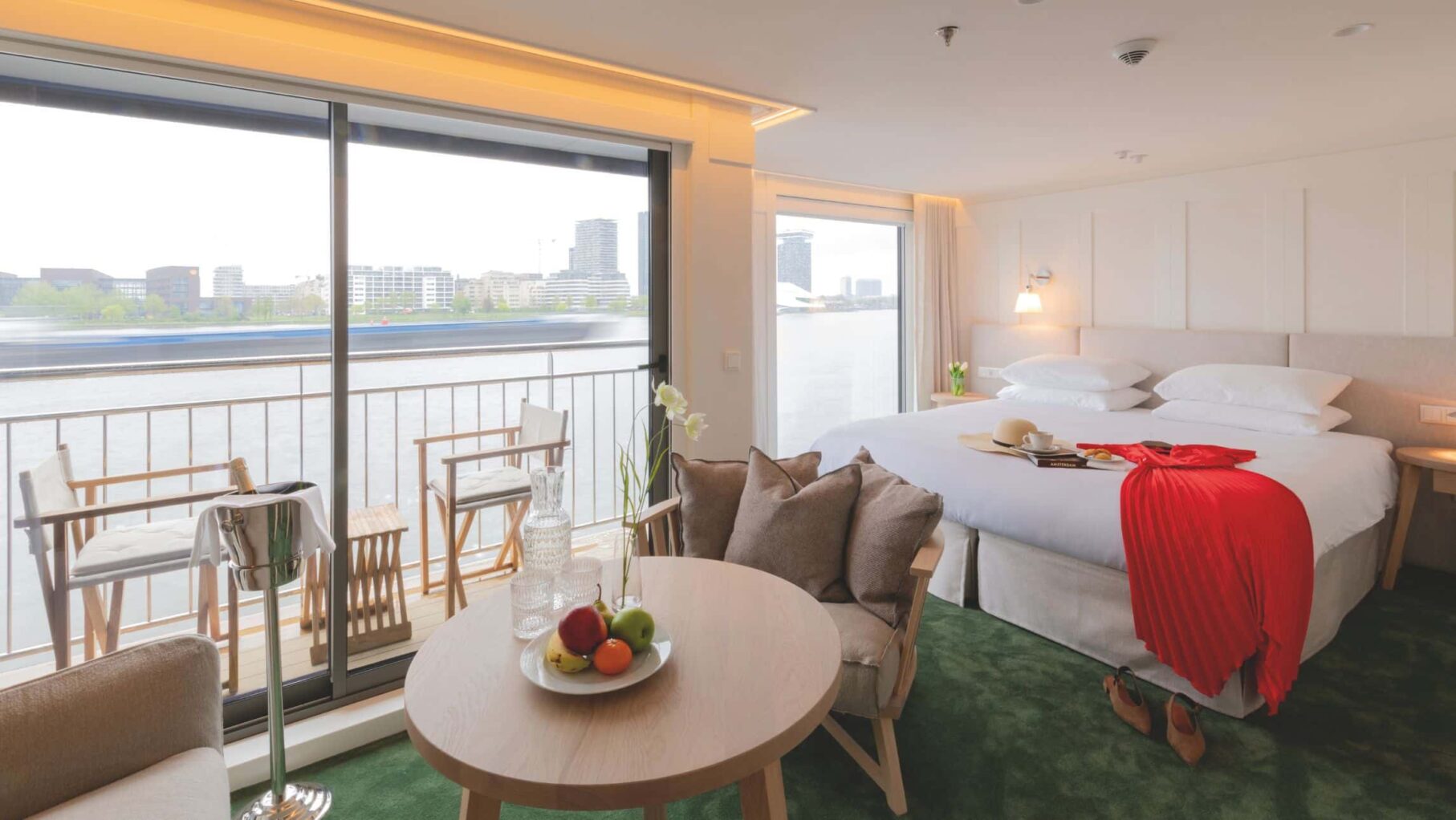 The expansive Owner's Suite on the APT Solara