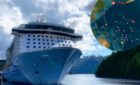 photo of alaska cruise ship and tsunami warning
