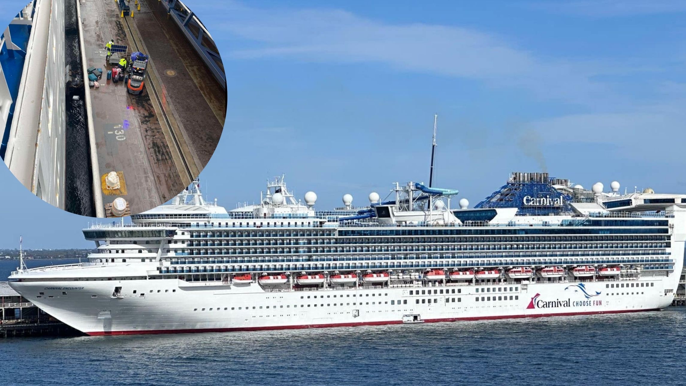 carnival adventure suticase