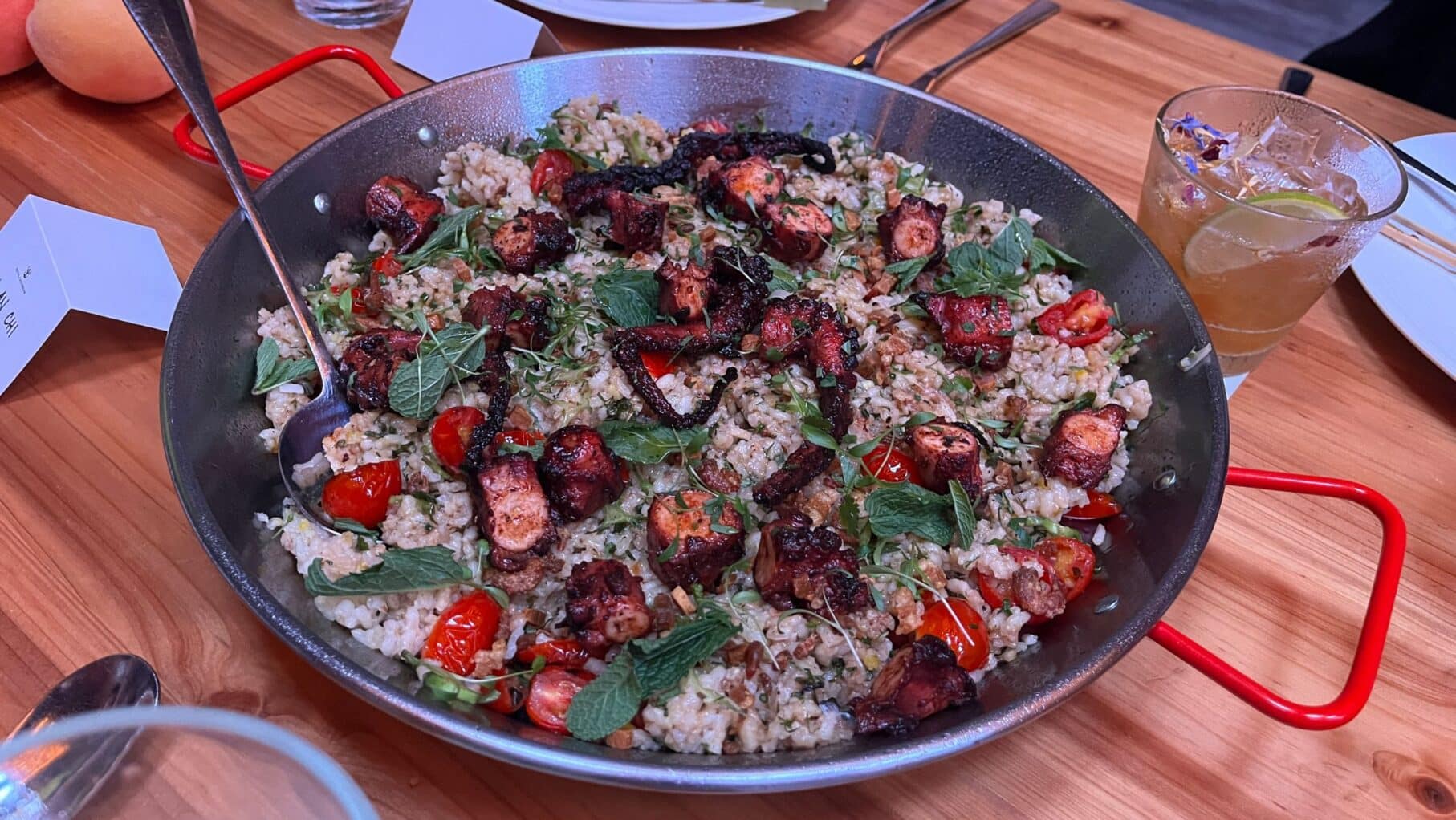 royal caribbean's Singapore lunch nasi ulam paella