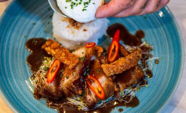Filipino dish onboard HX Expeditions