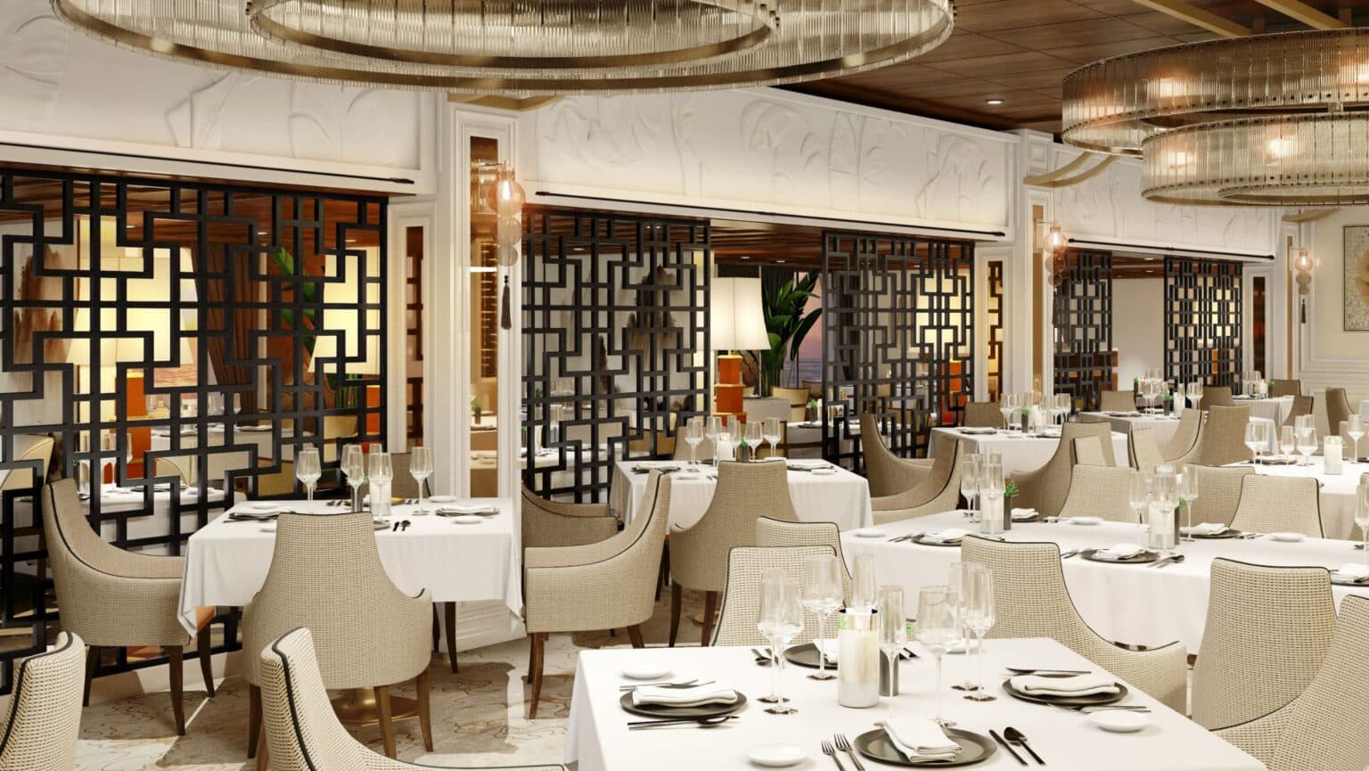 Oceania Cruises' Red Ginger restaurant