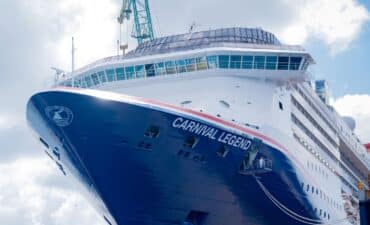 Carnival Legend new bow