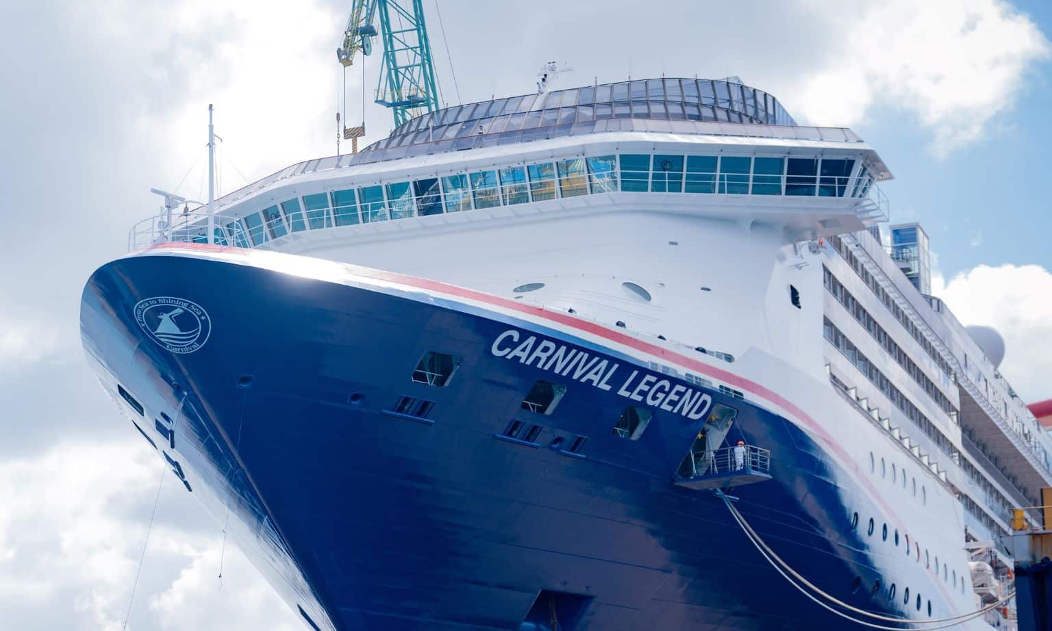 Carnival Legend new bow