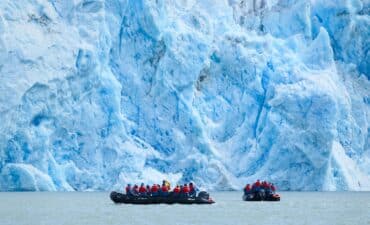 Dawes Glacier in Alaska