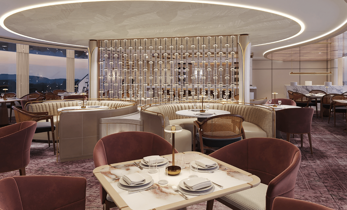 Celebrity Compass, rendering of first river cruise ship