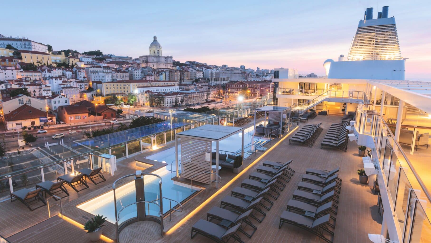 Silver Ray Pool Deck