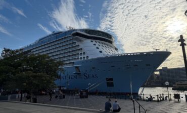 Anthem of the Seas in Sydney Harbour