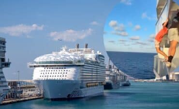 Cruise balcony