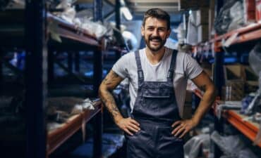 man with tattoos