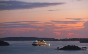 Disney Wonder arrives in Sydney Harbour today on her last season