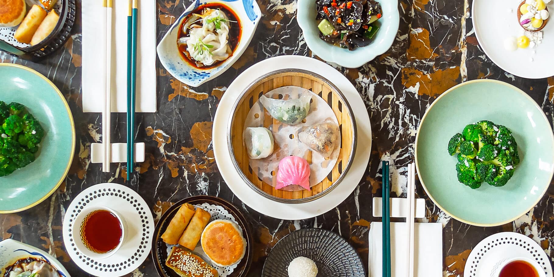 A beautiful Cantonese spread at Madame Fu
