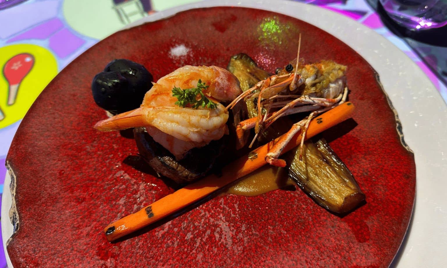 Seafood at 360 Dining Experience on Discovery Princess