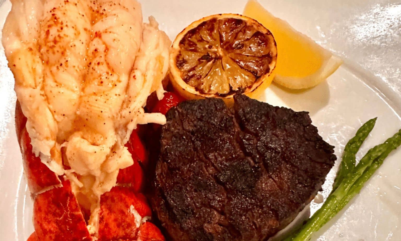 Surf and turf at Crown Grill