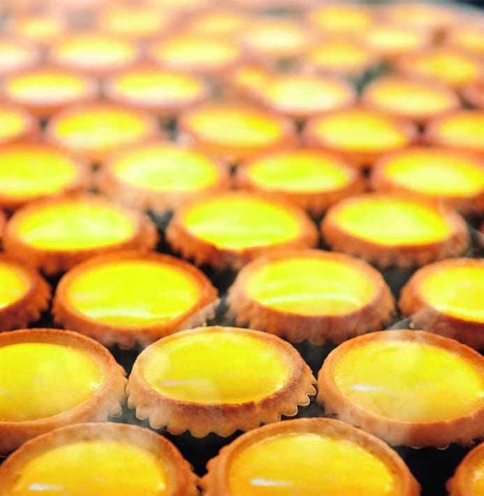 Egg tarts in Hong Kong