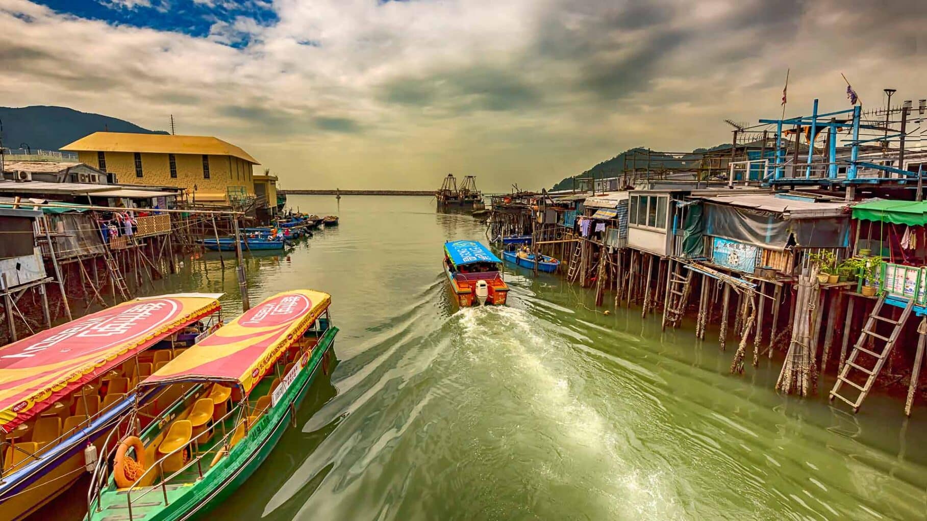 Tai O Fishing Village in Hong Kong