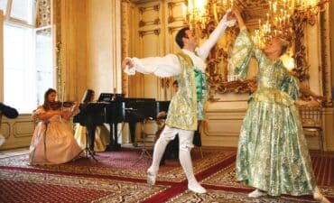 Tauck at a gala dinner and performance in Vienna