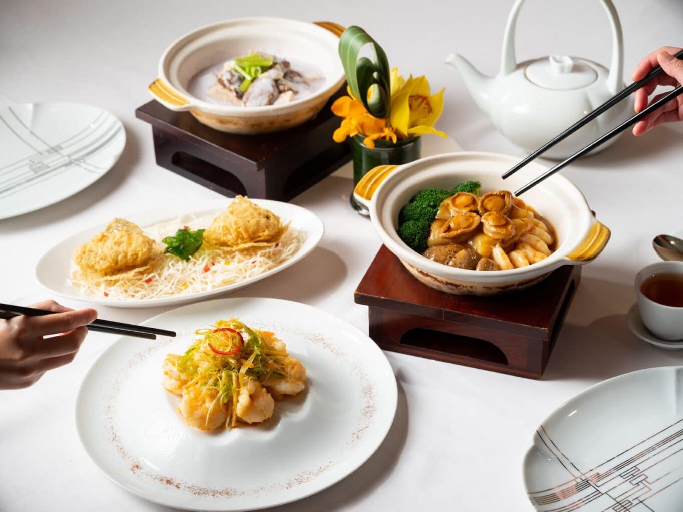 The Cantonese dishes at Lung King Heen