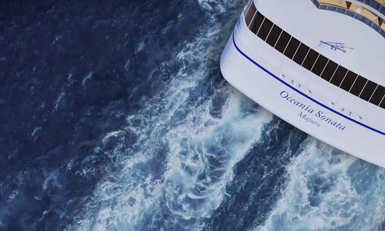 The exterior of Oceania Sonata