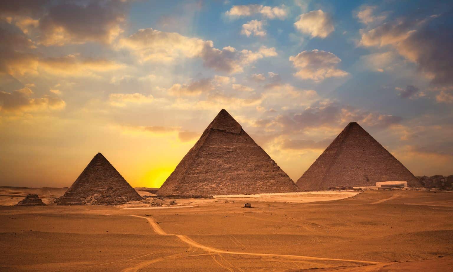 The pyramids of Egypt