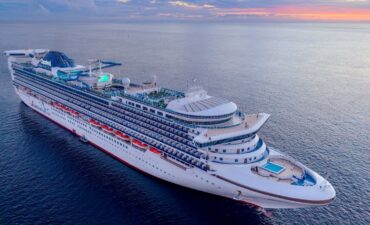 carnival cruise ship out on the open water