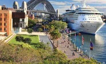 ship in sydney harbour